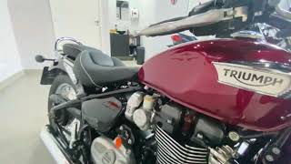 VENDIDA Triumph Bonneville Speedmaster  2024  VERMELHA [upl. by Ekud]