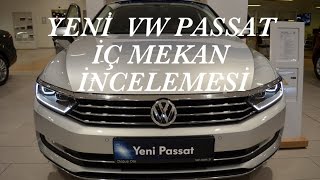 Yeni 2015 Vw Passat Highline İncelemesi  İç mekan detayları  Malzeme Kalitesi [upl. by Hobard37]