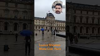 Mona lisa🧑🏻‍🎨 Louvre Museum Paris France lourvemuseum monalisa paris shorts trending like [upl. by Alek367]