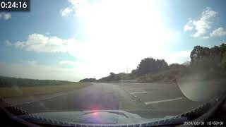 MX5  Blyton Park outer circuit  In car commentary [upl. by Renick]