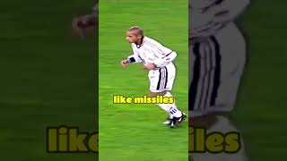 Beckham vs Roberto Carlos Who Was the FreeKick King at Real Madrid football footballlegends [upl. by Ulrica946]