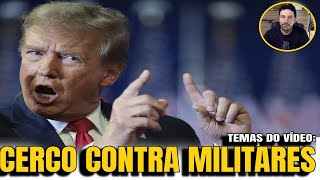 3 TRUMP FECHA CERCO AOS MILITARES BOLSONARO FAZ EDITORIAL NA FOLHA DE SÃO PAULO [upl. by Eanej132]