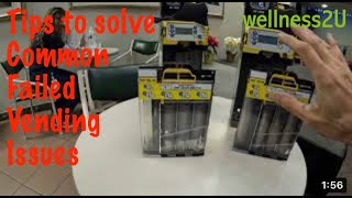 How to fix vending machine not taking bills  Coin mechanism bill acceptor Process of elimination [upl. by Zacek197]