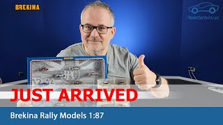 Brekina  Just Arrived 187 Rally Models [upl. by Francie]