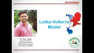 Lotka  Volterra Model  CSIR Lifesciences  GATE  Biology  Ecology [upl. by Urbannal]