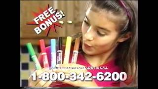 Crayola Trace N Draw Projector  Television Commercial  2001 [upl. by Etnuahs]