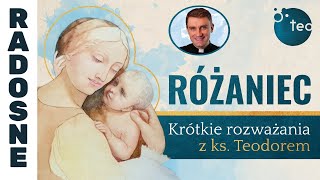 Różaniec Teobańkologia  krótkie rozważania z ks Teodorem  TAJEMNICE RADOSNE [upl. by Eneladgam313]