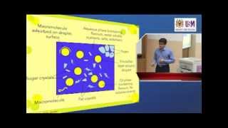 IMK209 LECTURE 7 22nd October 2012 — FOOD EMULSIONS amp FOAMS [upl. by Ahcurb395]