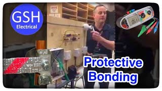 How to test continuity of the protective bonding conductor to Gas Water and Oil Pipes  MFT tester [upl. by Humfried]