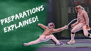 Preparations in Sabre  Fencing Explained 🤺 [upl. by Iahs]