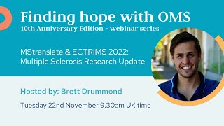 MStranslate amp ECTRIMS 2022 Multiple Sclerosis Research Update with Brett Drummond [upl. by Amles]