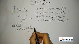 Carnot Cycle amp Efficiency [upl. by Nadine724]