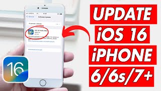 How to Update iOS 16 on iPhone 6 With Configurator  Install iOS 16 on iPhone 6s [upl. by Wobniar]