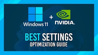 Ultimate Windows 11 Nvidia Optimization Guide  BEST Performance [upl. by Ecirted]