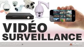 VIDÉOSURVEILLANCE AVEC ACCÈS SUR IPHONE ET SMARTPHONE EN TEMPS RÉELS SECUTECFR [upl. by Omik]