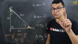 🛑APRENDA AGORA como calcular SENO  COSSENO E TANGENTE [upl. by Crowley]