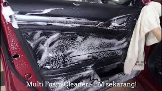 video demo multi foam cleaner [upl. by Halihs]