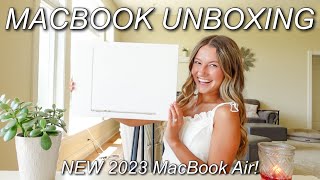 Unboxing the New Macbook Air [upl. by Aleakam]