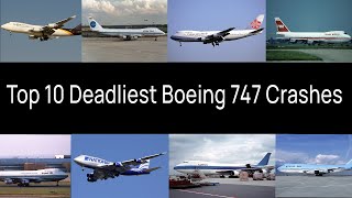 Top 10 Most Dangerous Boeing 747 Incidents [upl. by Hplar273]