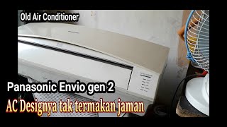 AC Panasonic Standard Jadul CSC9JKP Panasonic Air Conditioner Review 2010 Panasonic Airconditioner [upl. by Kerge900]