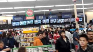 Black Friday Wal Mart Pleasanton CA [upl. by Ephraim]