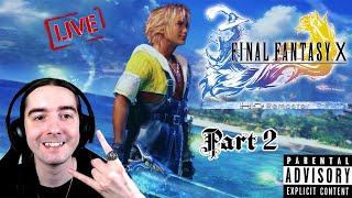 😈LIVE Final Fantasy X HD Remaster  Part 2  Kilika amp Luca [upl. by Nirad]