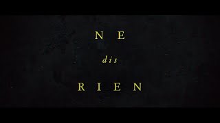 Ne dis rien  Bandeannonce officielle [upl. by Ahsienat797]