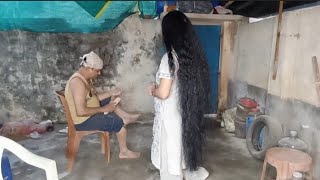 enjoy korlo rongmistri long hair niyemadam amp rongmistri long hair play story [upl. by Enilasor]