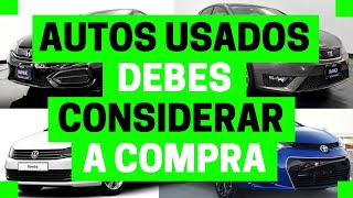 9 AUTOS USADOS que deberías COMPRAR  Motoren Mx [upl. by Yvette]