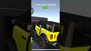 2021 Ford Bronco crash test [upl. by Shaylah]