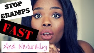 HOW TO Get Rid of Period Cramps FAST amp NATURALLY [upl. by Nnylyrehc]