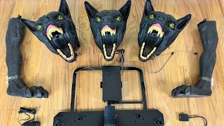 Cerberus Animatronic 2024 Spirit Halloween Unboxing amp Demo [upl. by Ynar207]