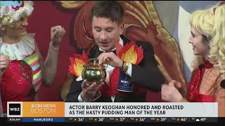 Hasty Pudding honors actor Barry Keoghan as its Man of the Year at Harvard [upl. by Eohce781]