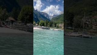 molveno lake views cutebaby shorts viralvideo ytshorts yt trending [upl. by Sabra944]