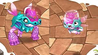 Adult Plixie amp Baby Plixie  My Singing Monsters [upl. by Aleekat]