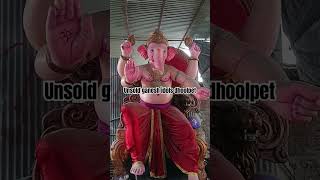 unsold ganesh idols dhoolpet [upl. by Giglio]