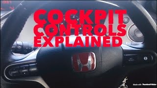 FN2 TypeR In depth Cockpit amp Dashboard tour  The spaceship like Honda Civic [upl. by Behn]