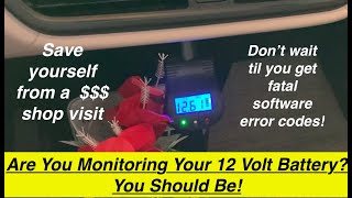 BMW I3 12V Battery Monitoring Made Easy [upl. by Idell390]