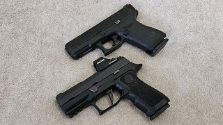 Glock 19 vs Sig P320 9mm Which one is better [upl. by Dolora]