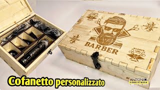 Cofanetto in legno personalizzato Utile come idea regalo [upl. by Amak36]