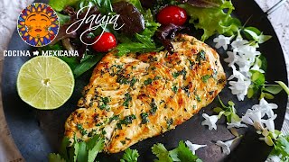 Receta Ensalada con pechuga de pollo a la plancha  Ximena en Casa [upl. by Aurelia888]