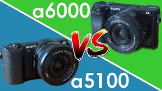 Sony a5100 vs a6000 The ULTIMATE Comparison [upl. by Stochmal]