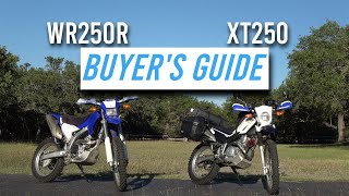 WR250r vs XT250 Buyer’s Guide [upl. by Geiss555]