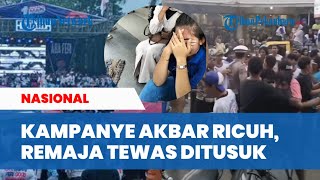 KRONOLOGI Remaja 16 Tahun Tewas Ditusuk Saat Kampanye Akbar di Bima Ricuh Keluarga Korban Histeris [upl. by Sualocin644]