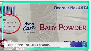 Baby powder recall expands over asbestos concerns [upl. by Aiceled]