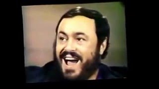 Luciano Pavarotti recuerda momentos embarazosos en el escenario subtitulado en español [upl. by Bellanca599]