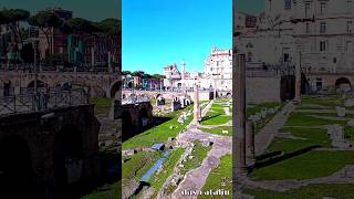 quotForo TraianoquotRome Italy rome italy traveling travelitaly [upl. by Winou]