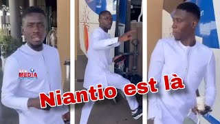 Sadio Mané de retour les lions en route pour la réception du drapeau national [upl. by Cogen779]