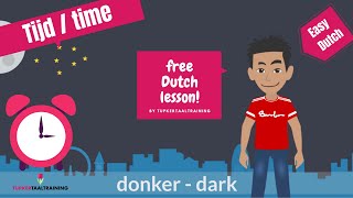 3 Vocabulary Easy Dutch a lesson about time months days Dutch for beginners [upl. by Mahgem]