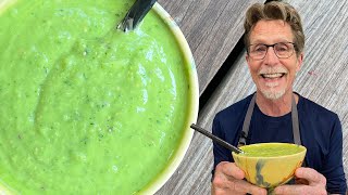 Raw Tomatillo Salsa  Rick Bayless Taco Manual [upl. by Aronaele]